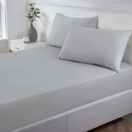 Σεντόνι με Λάστιχο 160x200+40εκ Grey