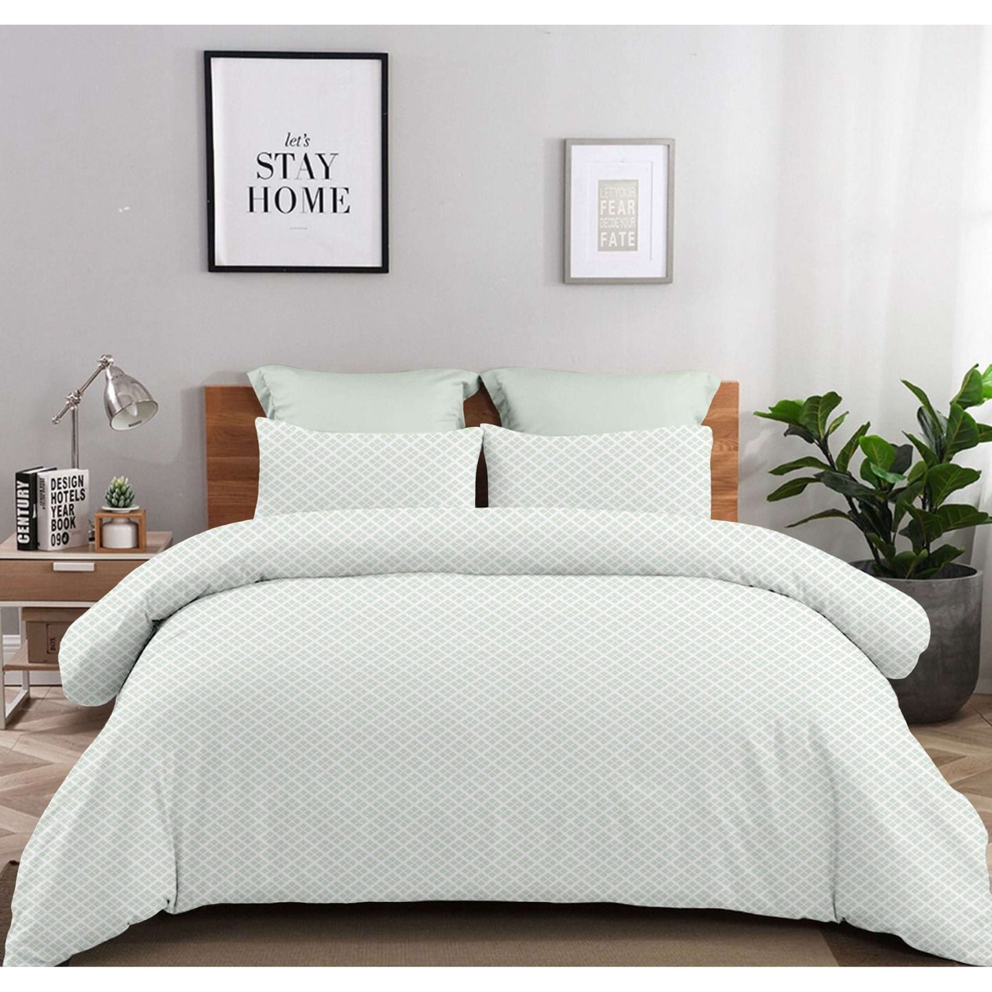 Σετ Σεντόνια 2x(2,45x2,60εκ) + 2x(52x72εκ) Claudia Oil