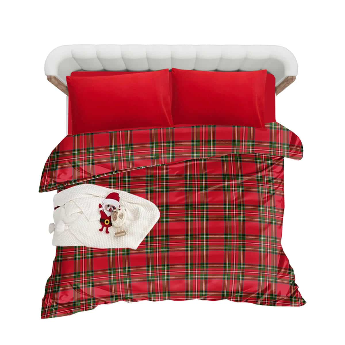 Χριστουγεννιάτικη Παπλωματοθήκη Υπέρ/πλη