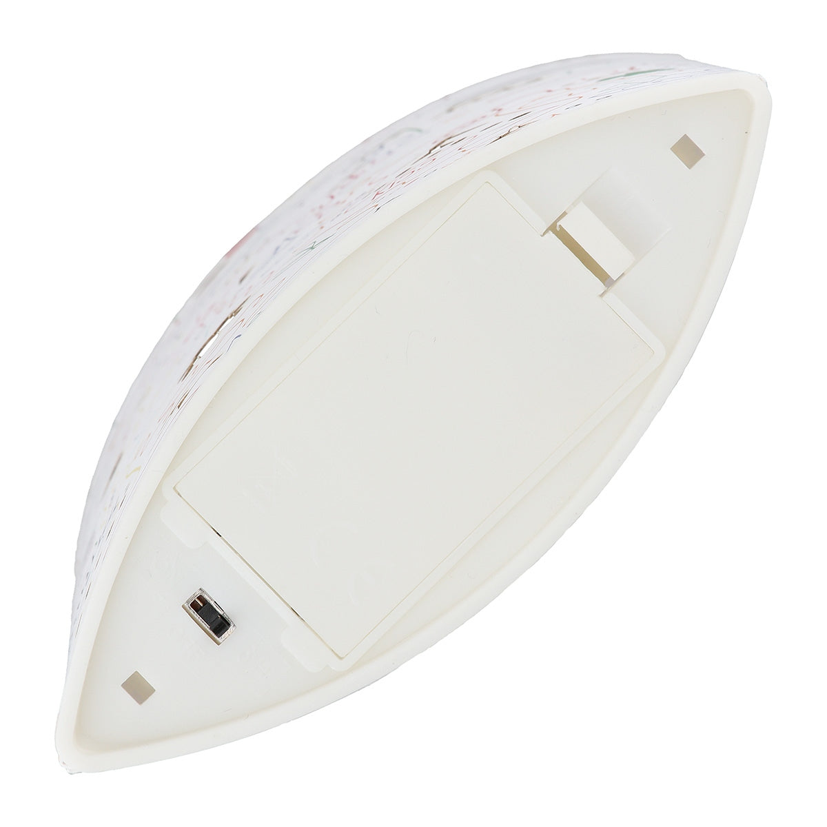 Διακοσμητικό Light (LED) Ellipse "Modern Art" Χαρτί Λευκό 13x6x16