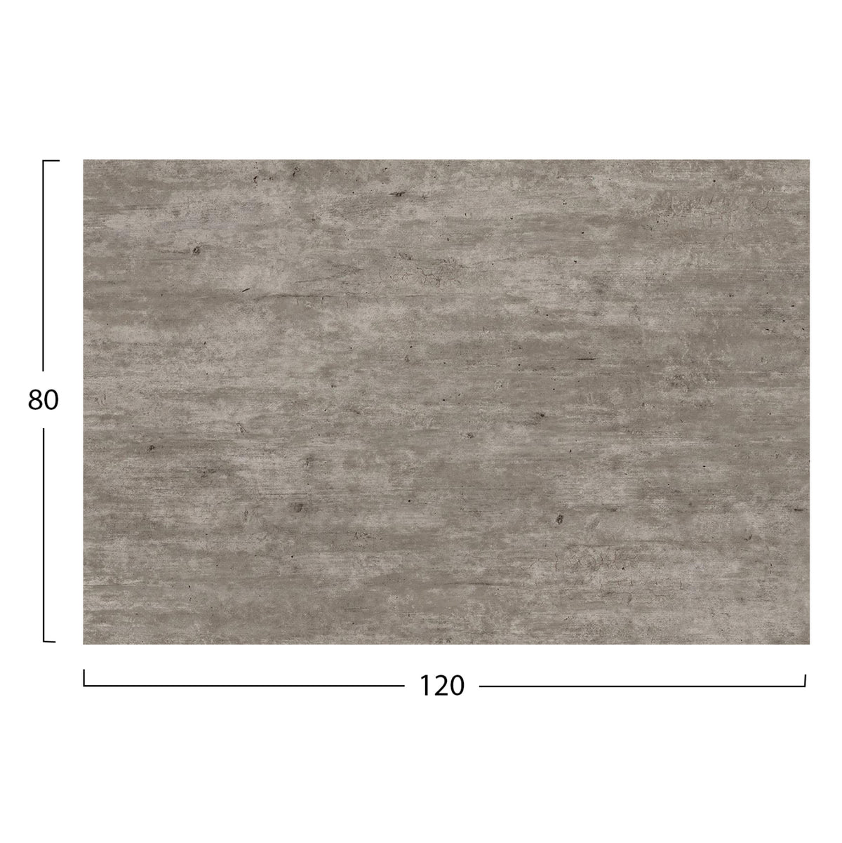 ΕΠΙΦΑΝΕΙΑ ΤΡΑΠΕΖΙΟΥ HPL ΟΡΘΟΓΩΝΙΑ CONCRETE 120x80εκ