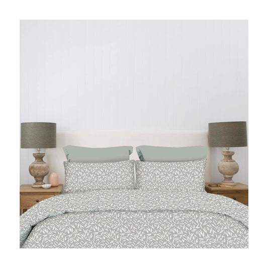 Σετ Σεντόνια 2x(2,45x2,60εκ) + 2x(52x72εκ) Emelia Grey