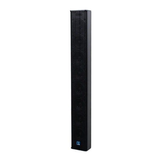 FDB K803 98024 PA Speaker - Παθητικό Ηχείο Column Κολωνάτο Επιτοίχιο & Επιδαπέδιο 8Ω - 200W RMS (800W Peak) - 8 x 3" Inches Mid & HF - IP20 - Μαύρο - Μ10 x Π11 x Υ75