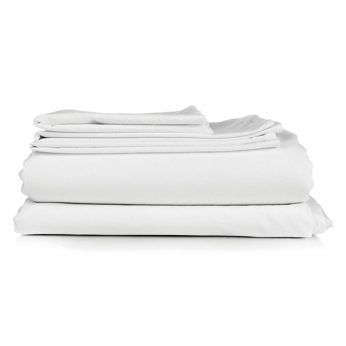 Μαξιλαροθήκη Ξενοδοχείου Oxford 5-Star 300tc Satin 100% Cotton 52x72+5εκ Λευκό