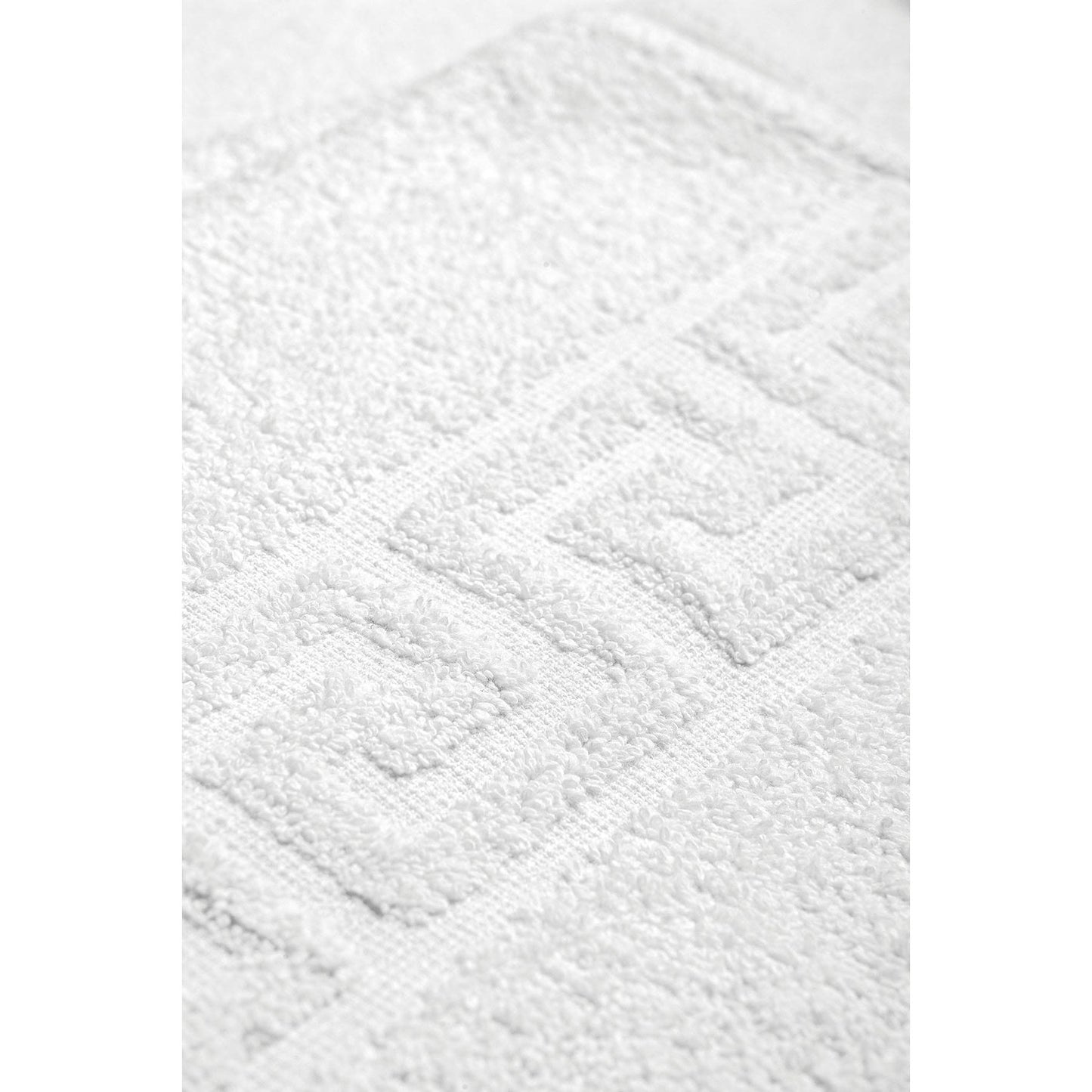 Πετσέτα Προσώπου Ξενοδοχείου Gentle 500gsm Greek Border Art Ε3008 100% Cotton 50x95εκ Λευκό