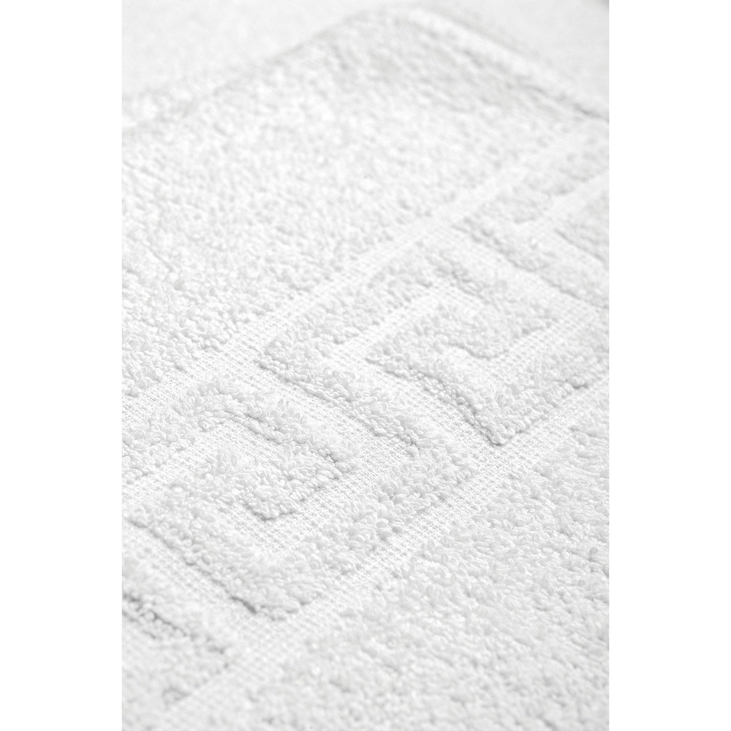 Πετσέτα Μπάνιου Ξενοδοχείου Gentle 500gsm Greek Border Art Ε3009 100% Cotton 70x140εκ Λευκό