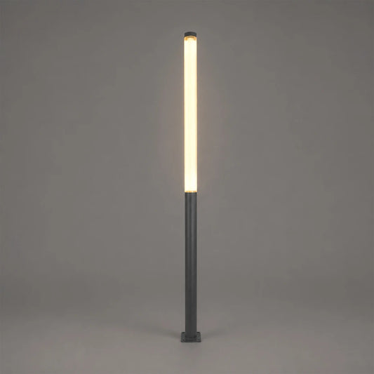 AXOR GLB-103-0015 Φωτιστικό Urban Πλατείας/Πάρκου LED 50W 4500lm 360° AC 220-240V Αδιάβροχο IP65 Θερμό Λευκό 2700K - Sanan SMD Chip - Γκρι Ανθρακί Ματ - Μ20 x Π20 x Υ300
