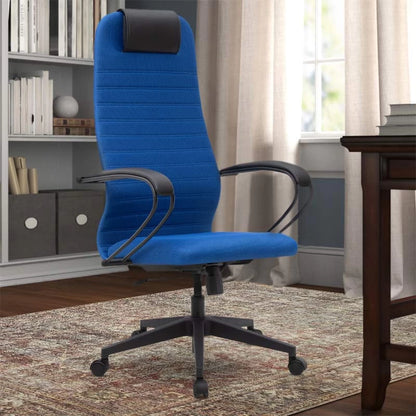 Καρέκλα Γραφείου Darkness Με Διπλό Ύφασμα Mesh Χρώμα Μπλε 66,5X70X125/135