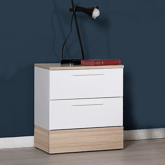 Κομοδίνo Base σε Χρώμα Λευκό - Sonoma 45x40x52