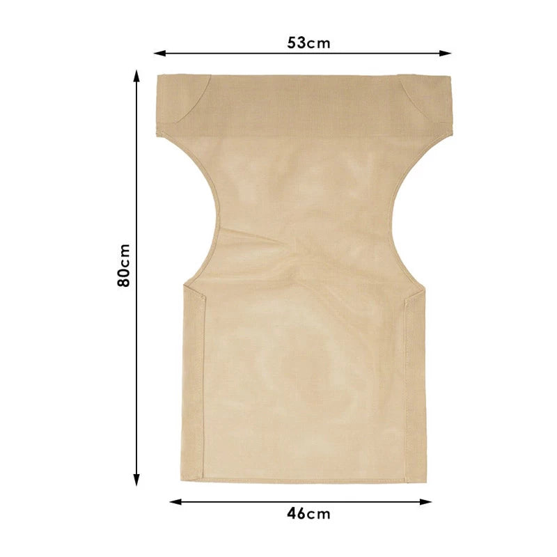 Διάτρητο Πανί Επαγγελματικό για Πολυθρόνα Σκηνοθέτη Χρώματος Φραπέ