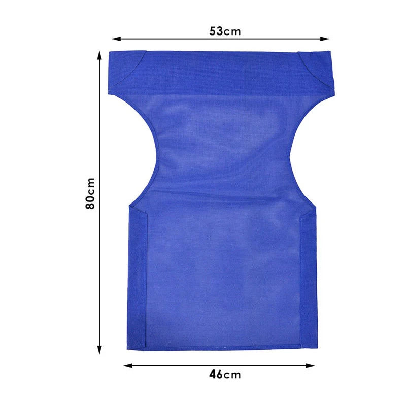 Διάτρητο Πανί Επαγγελματικό για Πολυθρόνα Σκηνοθέτη Χρώματος Μπλε