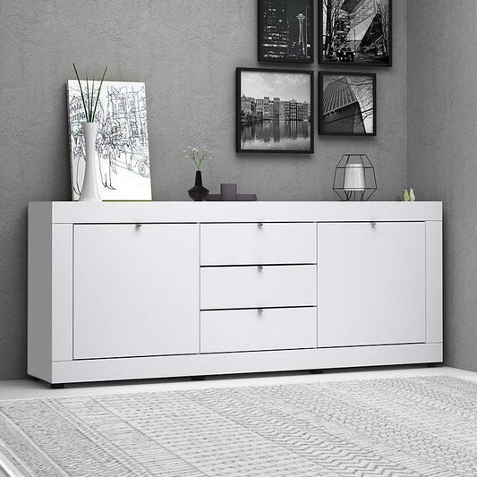 Μπουφές Μελαμίνης Ocean Χρώμα Λευκό 210x45x86