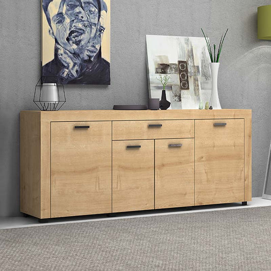 Μπουφές Μελαμίνης Joseph Χρώμα Sonoma 177x40x76