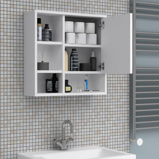 Καθρέπτης Μπάνιου Demo Χρώμα Λευκό 60x17,5x60