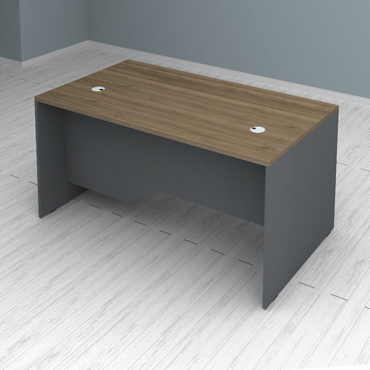 Γραφείο Επαγγελματικό Venturo Χρώμα Ανθρακί - Καρυδί 150x80x75