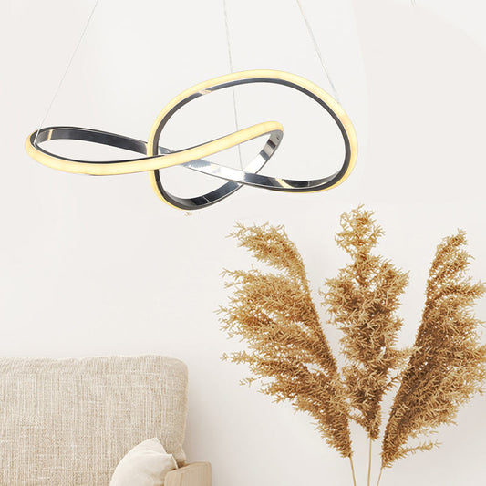 Φωτιστικό Οροφής LED Luciano Μεταλλικό Μονόφωτο Χρώμα Ασημί 47x40x60