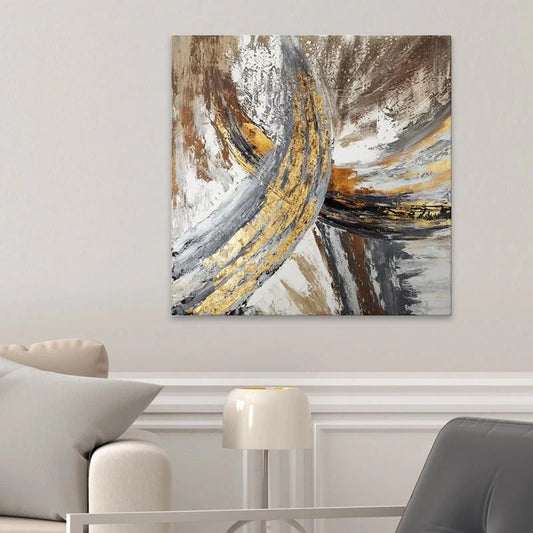 Πίνακας σε Καμβά Routes Ψηφιακής Εκτύπωσης 100x100x3