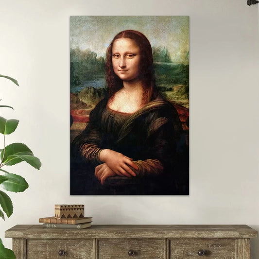 Πίνακας σε Καμβά Mona Lisa Ψηφιακής Εκτύπωσης 70x100x3