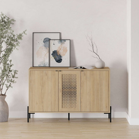 Μπουφές Naive Χρώμα Sapphire Oak 126x40x80