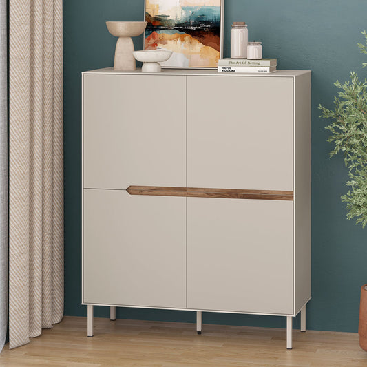 Μπουφές Arch Χρώμα Sandstone 98x40x120,5