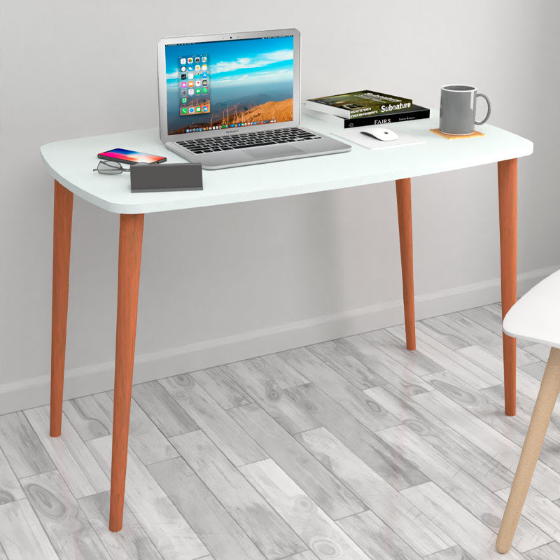 Γραφείο - Τραπέζι Μελαμίνης Deina Χρώμα Λευκό 105X60X72