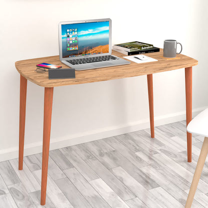 Γραφείο - Τραπέζι Μελαμίνης Deina Χρώμα Pine Oak 105X60X72