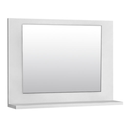 Καθρέφτης Μπάνιου Devlin Από Μελαμίνη Χρώμα Λευκό 60X10X45