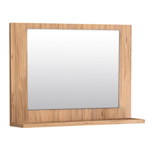 Καθρέφτης Μπάνιου Devlin Από Μελαμίνη Χρώμα Pine Oak 60X10X45
