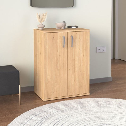 Παπουτσοθήκη - Ντουλάπι Manolo Χρώμα Sapphire Oak 60x38x81,4