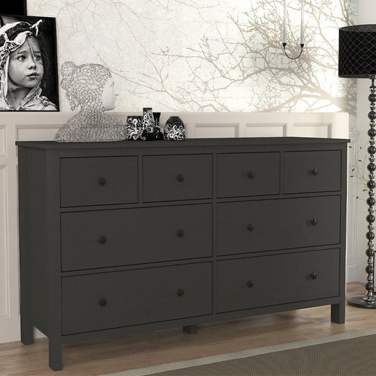 Συρταριέρα - Μπουφές Sabina Χρώμα Ανθρακί 160x50x96