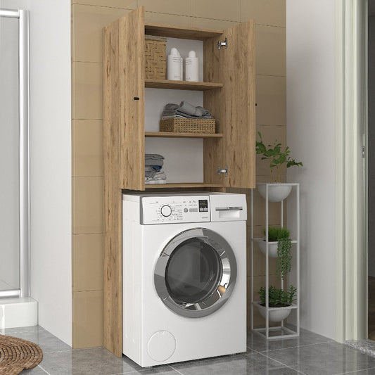 Έπιπλο Πλυντηρίου Romme Χρώμα Sepet Oak 65x27,1x180