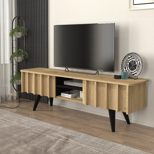 Έπιπλο Τηλεόρασης Gemma Χρώμα Sepet Oak 150x35x46,7
