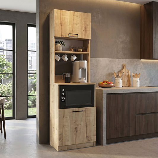 Έπιπλο Κουζίνας Tuco 1 Χρώμα Sapphire Oak 53,8x40x180
