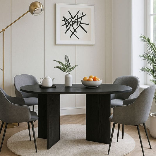 Τραπέζι Cortado Χρώμα Sencron Black 138x80x75