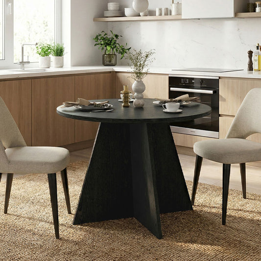 Τραπέζι Tailor Χρώμα Sencron Black Ø100x75,7