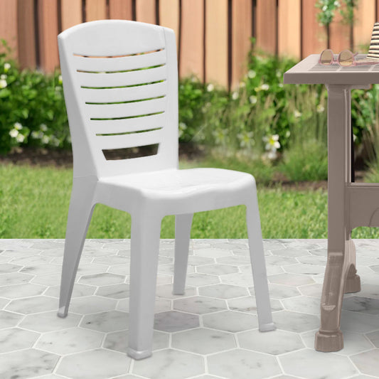 Καρέκλα Πολυπροπυλενίου Tabia Χρώμα Λευκό 47x49x86