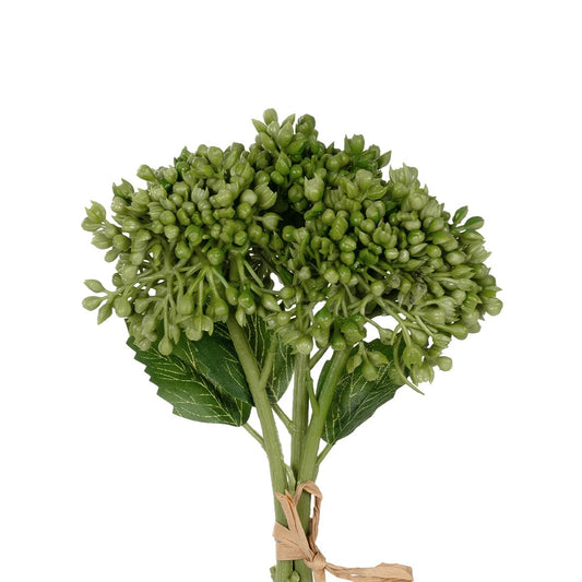 GREEN HYACINTH BOUQUET 21354 Τεχνητό Διακοσμητικό Μπουκέτο Πράσινος Υάκυνθος Y30cm