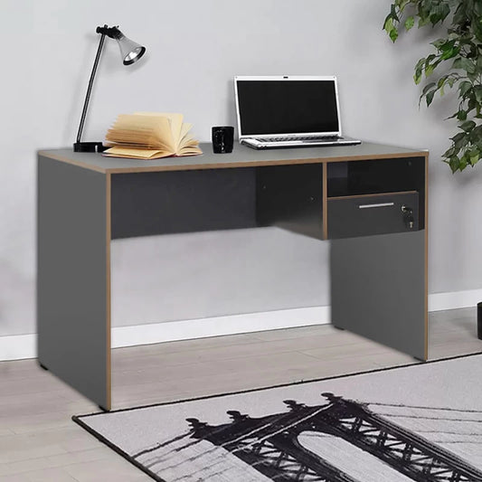 Γραφείο Εργασίας Concept Χρώμα Ανθρακί 120x60x75