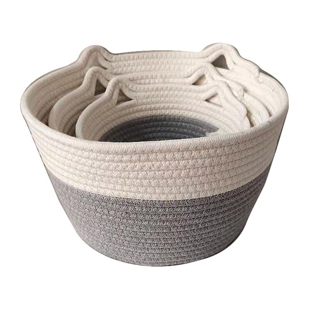 Καλάθι Ψάθινο 30x18-22x12 S/3