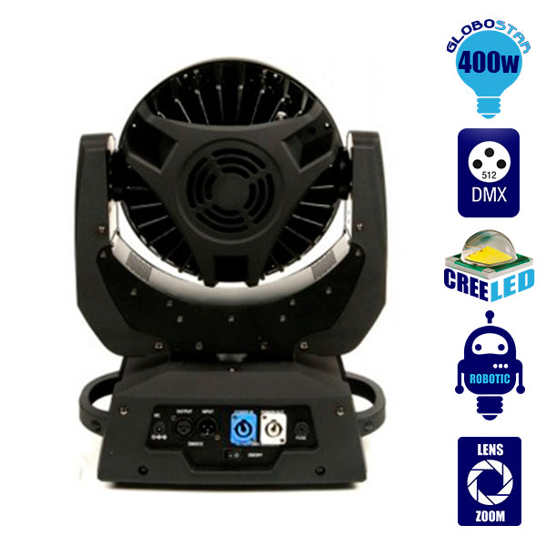 Κινούμενη Ρομποτική Κεφαλή Artemis ZOOM WASH PRO 10°-60° 36*10 Watt CREE LED RGBW 360W 230V DMX512 51116