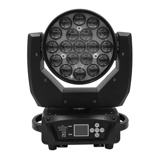Κινούμενη Ρομποτική Κεφαλή Helios HAWKEYE 1 BEE EYE PRO 4in1 BEAM - WASH - ZΟΟΜ 4°-60° 19*12 Watt OSRAM LED RGBW 300W 230V DMX512 51152