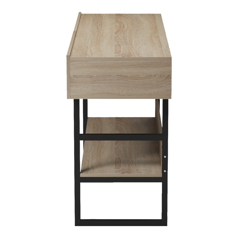 Κονσόλα Vien σε Sonoma-Μαύρη Απόχρωση 139x43x75.5