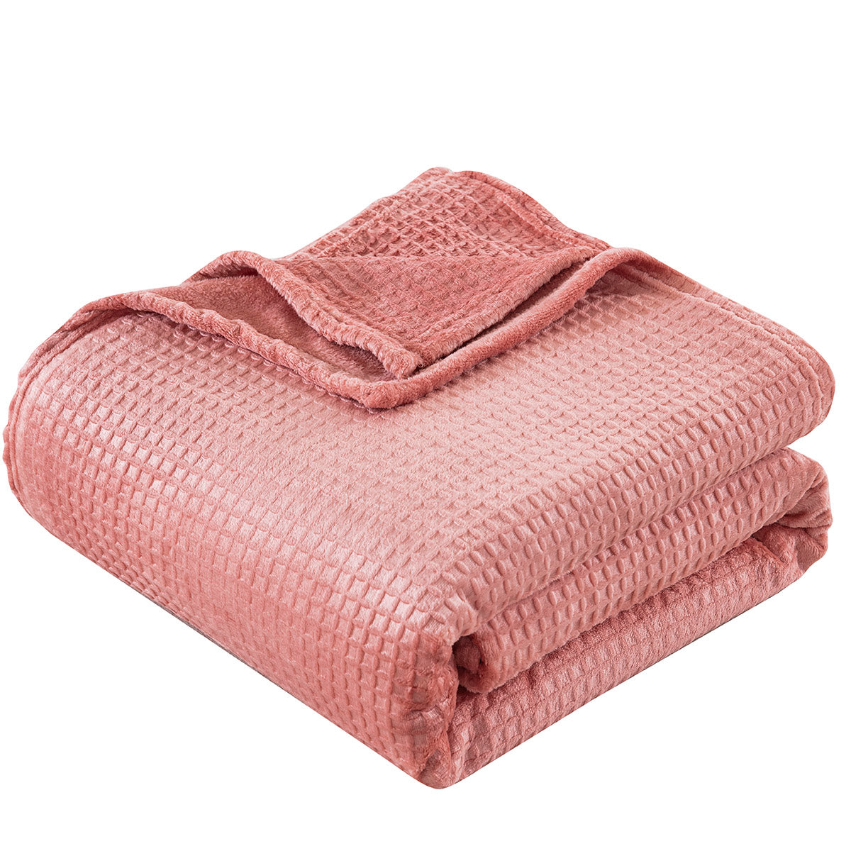 Κουβέρτα Μονόχρωμη Υπέρδιπλη Fleece Art 11551 220x240εκ Ροδακινί