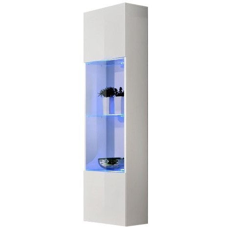 Κρεμαστή Βιτρίνα Fly IV Λευκό 40x29x170