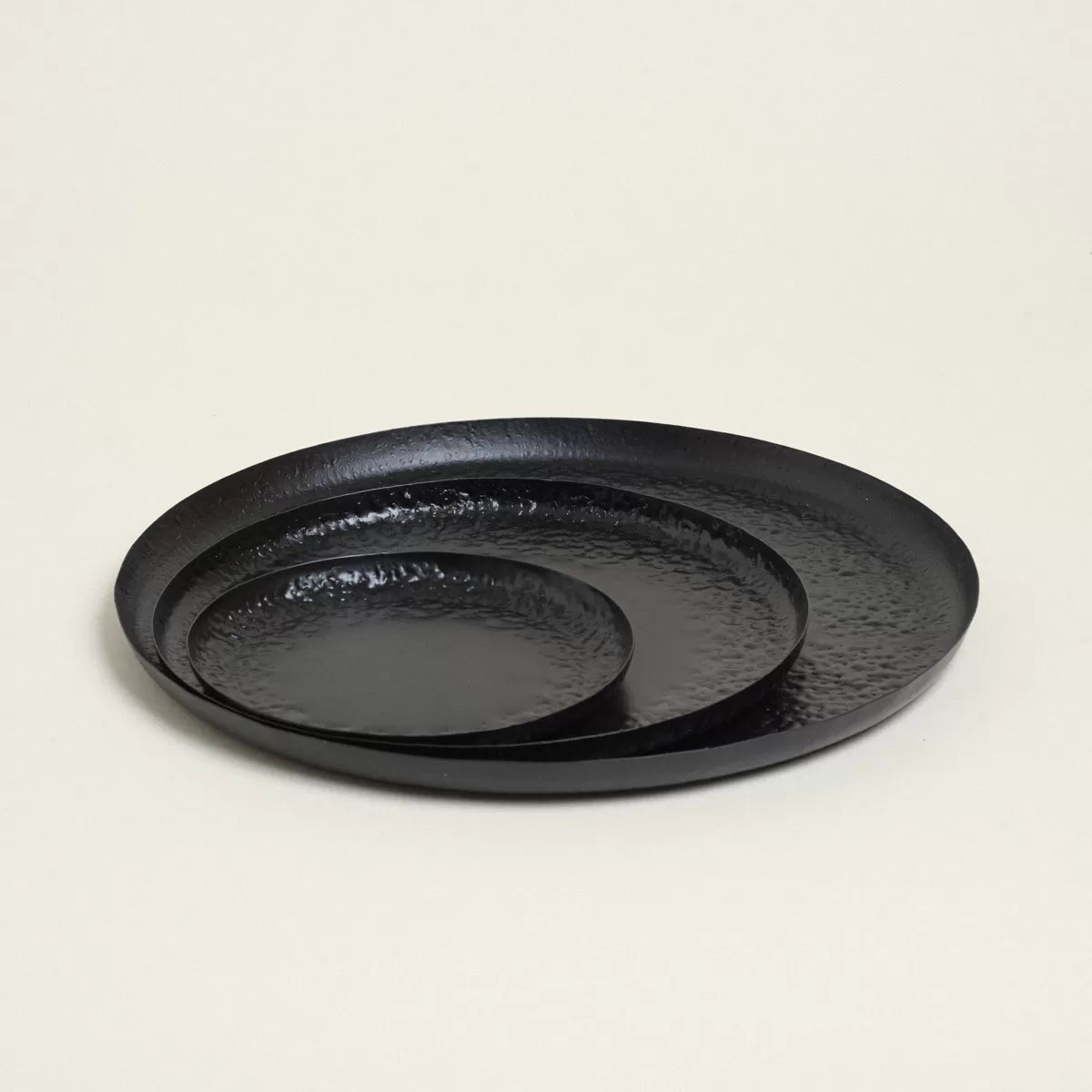 Δίσκος Μεταλλικός Μαύρος 20εκ