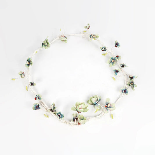 MANGOLIA FLOWER VINE 21470 Τεχνητό Διακοσμητικό Κλαδί Μανόλιας Y300cm