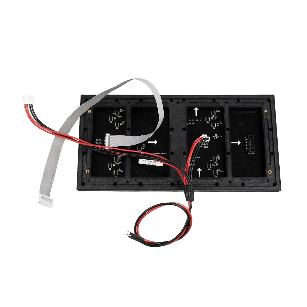 MODULCO 90385 Module Πλακίδιο Κυλιόμενης Ψηφιακής Επιγραφής/Οθόνης 32x16cm P10 LED 40W Nits ≥5500cd/㎡ DC 5V Αδιάβροχο IP65 RGB - Μ32 x Π16 x Υ1.8