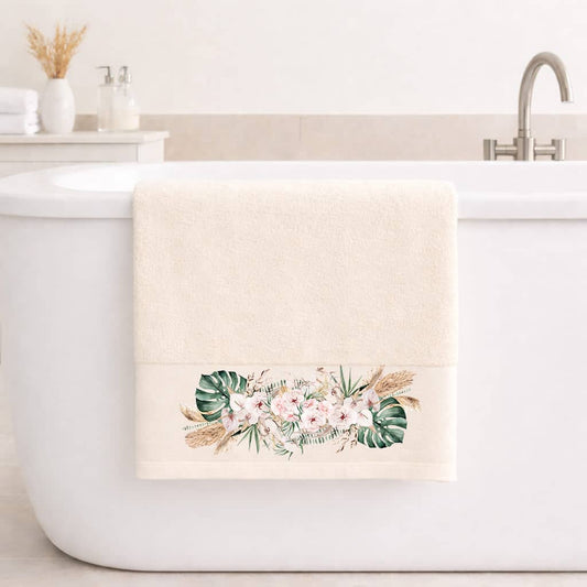 Πετσέτα Μπάνιου 70×140εκ Boho Ecru