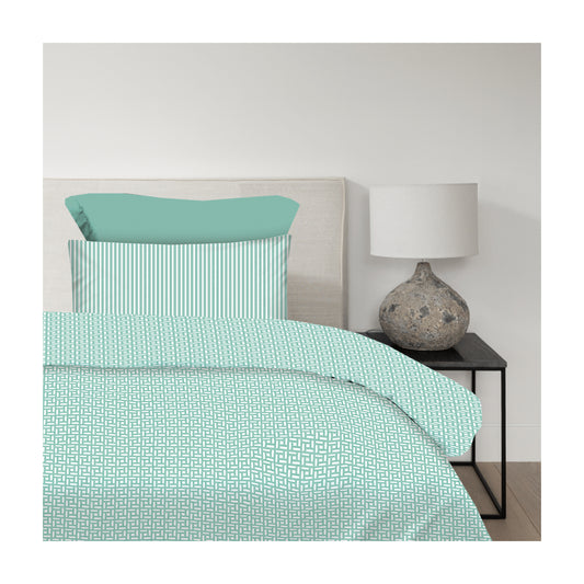 Σετ Σεντόνια 2x(1,75x2,60εκ) + 1x(52x72εκ) Maira Petrol