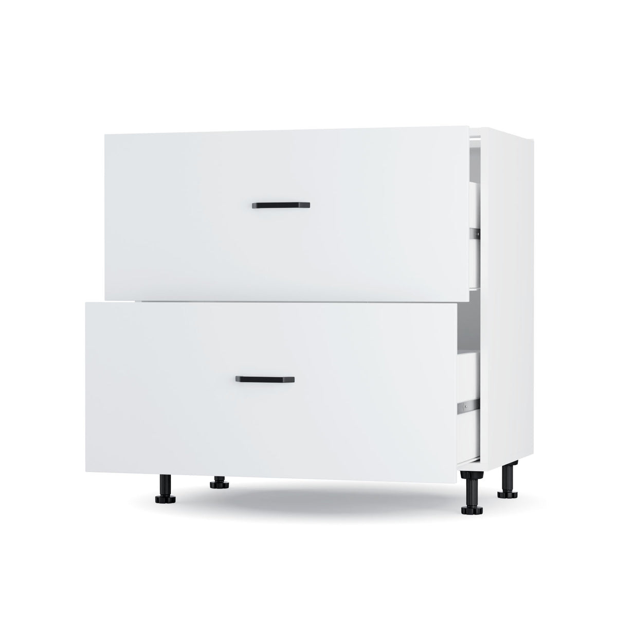Modest Κάτω Ντουλάπι Συρταριέρα Λευκό 80x48x82